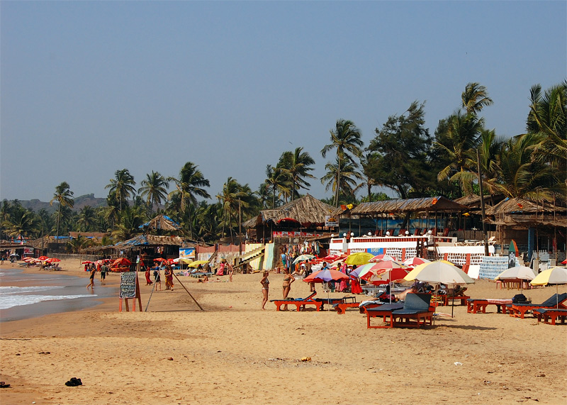 Anjuna shacks Goa