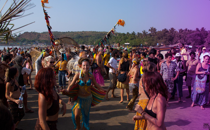 Фрик-карнавал Гоа 2011. Freak parade Goa 2011