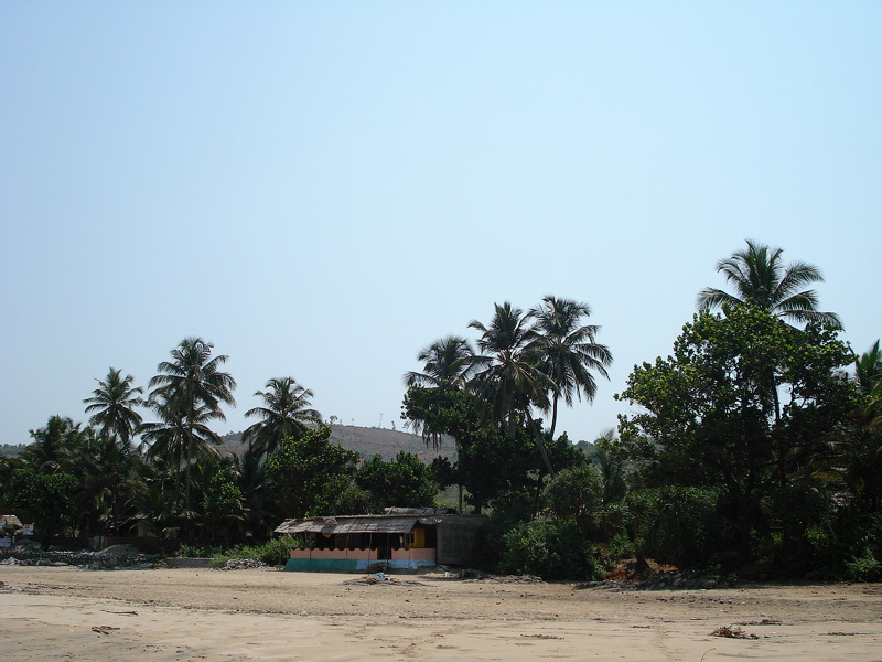 Пляж Кудле, Гокарна. Kudle beach, Gokarna, Karnataka